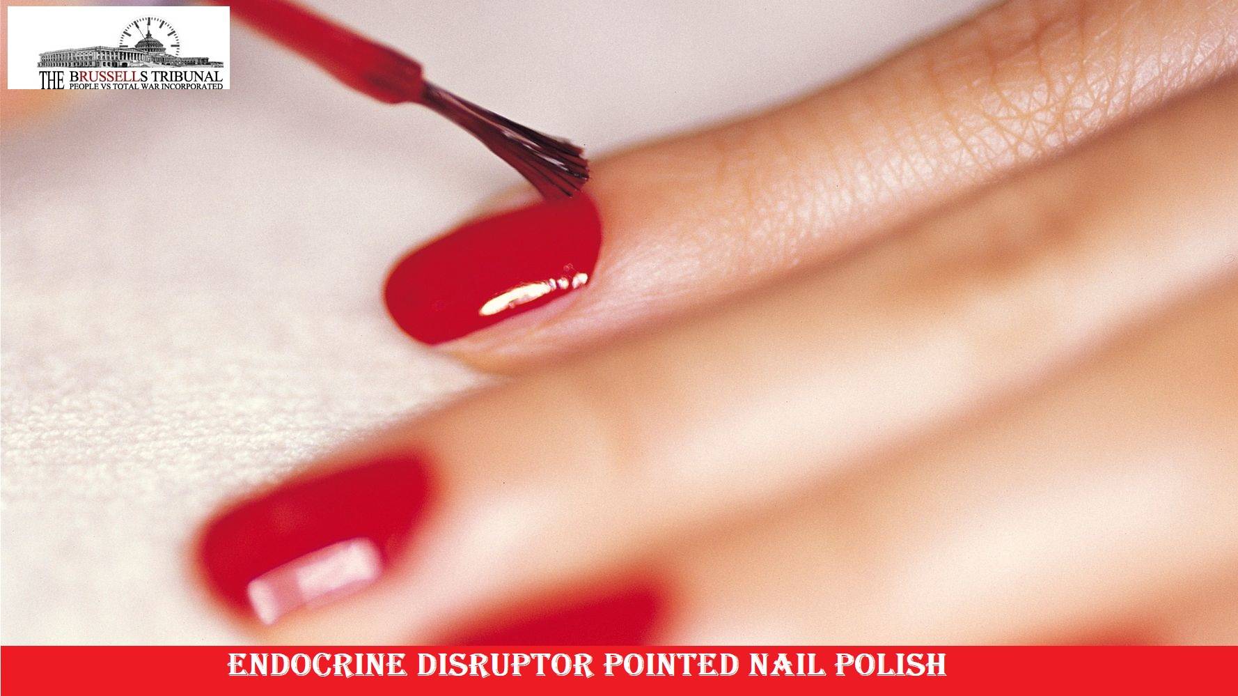 Endocrine Disruptor Pointed Nail Polish