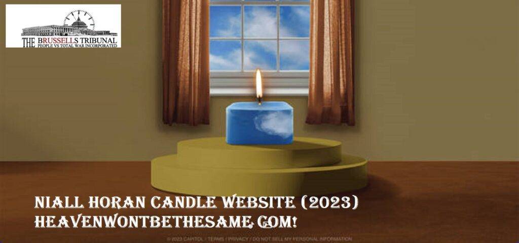 Niall Horan Candle Website