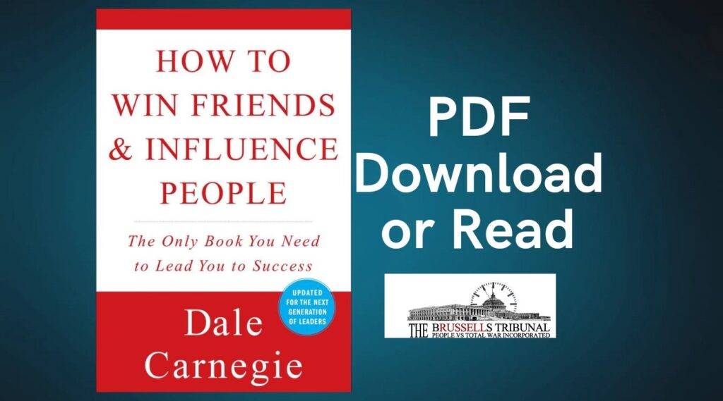 How To Win Friends And Influence People Pdf